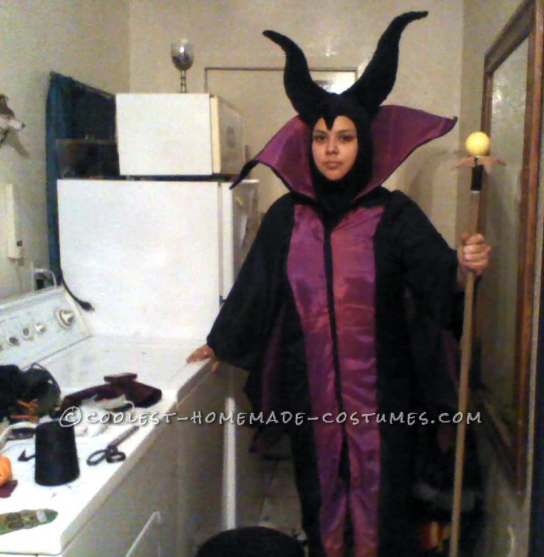 Coolest Homemade Adult Maleficent Costume