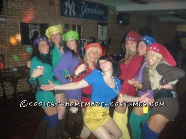 Coolest Snow White And The 7 Sexy Dwarfs Group Costume