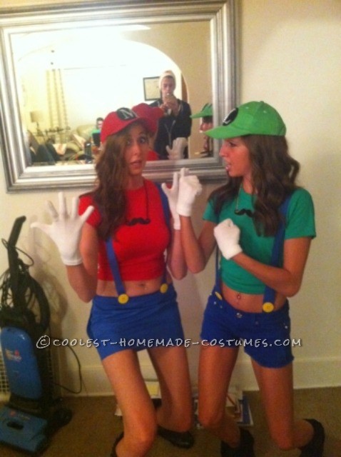 Cutest Last Minute Mario And Luigi Costumes For Women