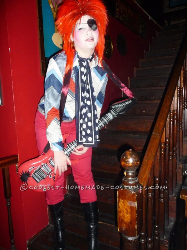 Homemade David Bowie Costume Inspired By Ziggy Stardust And Halloween Jack 2190