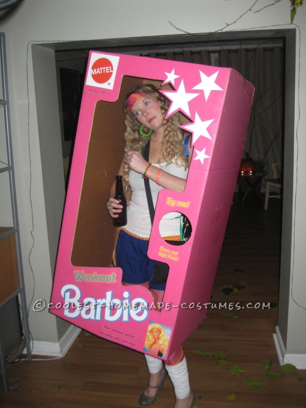 easy barbie and ken costume