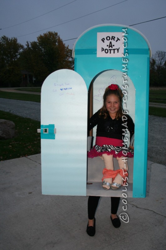 Cool PortAPotty Halloween Costume