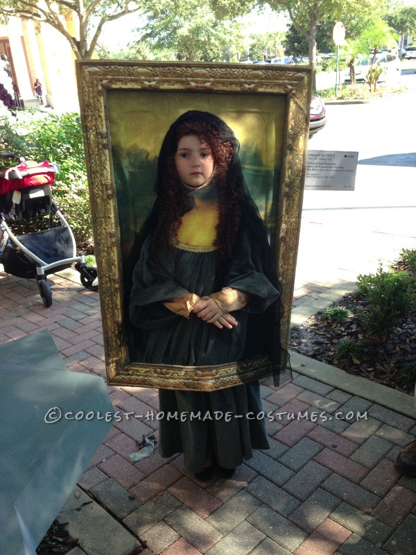 Original Diy Costume Idea Mona Lisa