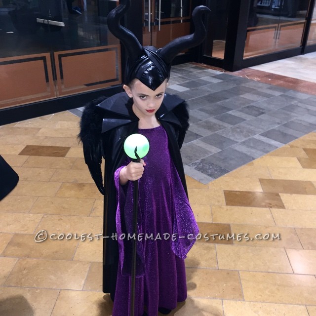 Coolest Homemade Malificent Costume