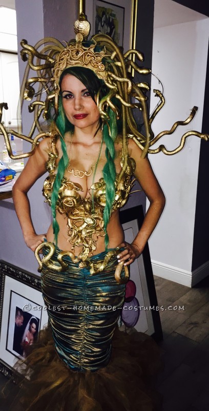 Beautifully Crafted Sexy Medusa Costume 9904