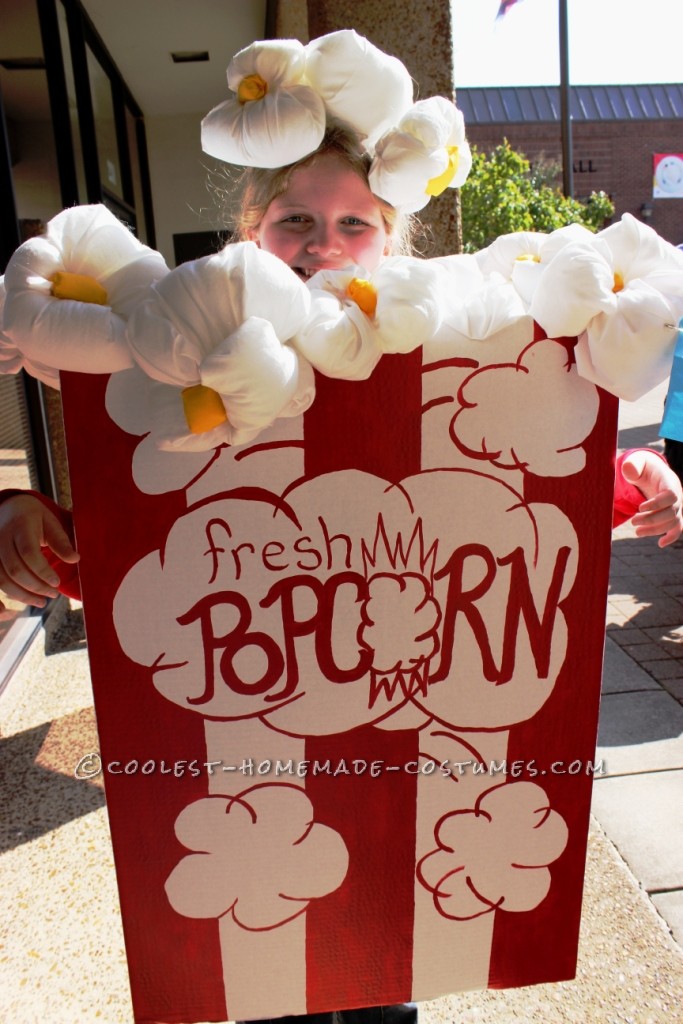 Coolest Old Fashioned Popcorn Box Costume