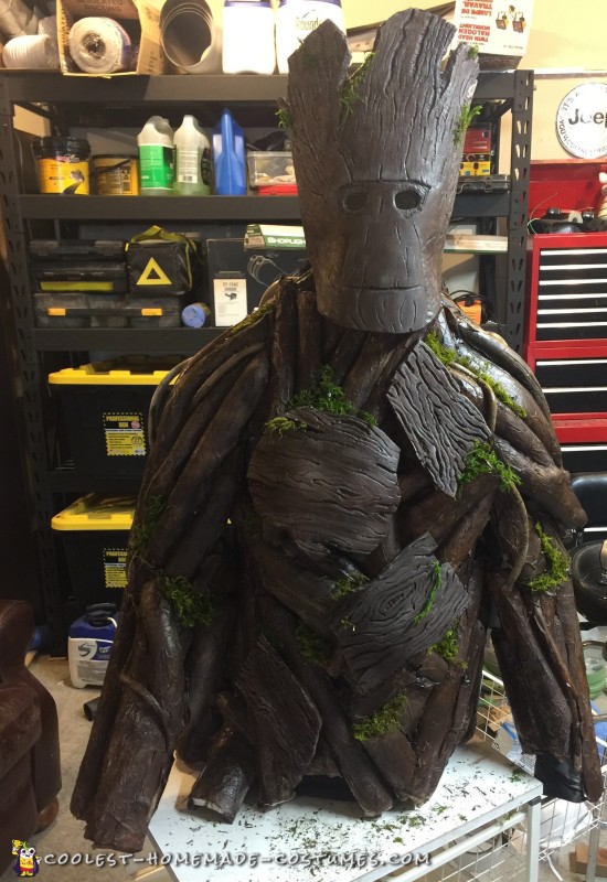 Epic Diy Groot Costume From Guardians Of The Galaxy