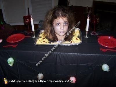 Coolest Homemade Head on a Platter Costume image picture