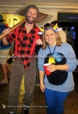 Cool Paul Bunyan And Babe The Blue Ox Couple Costume