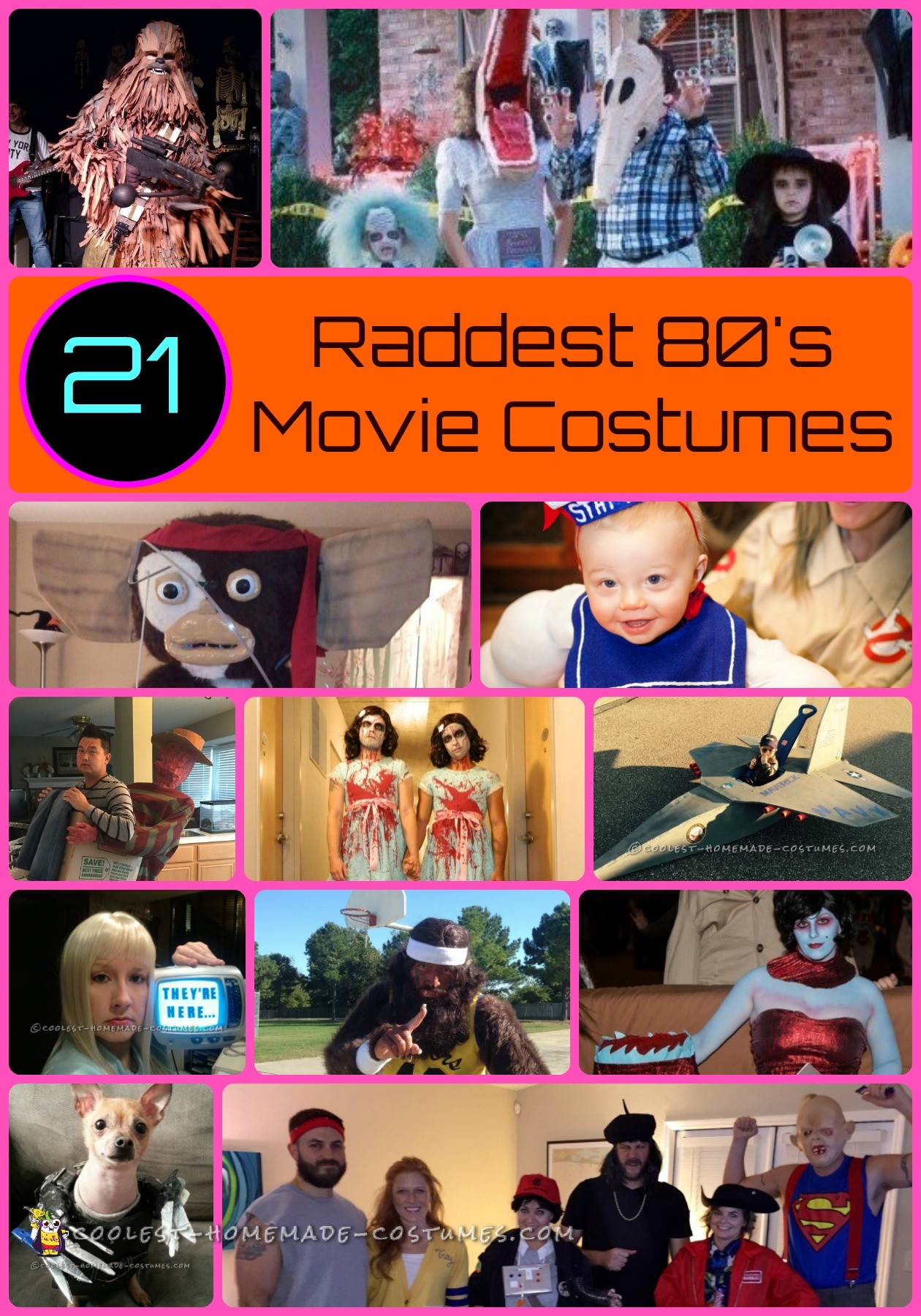 80s movie character costumes