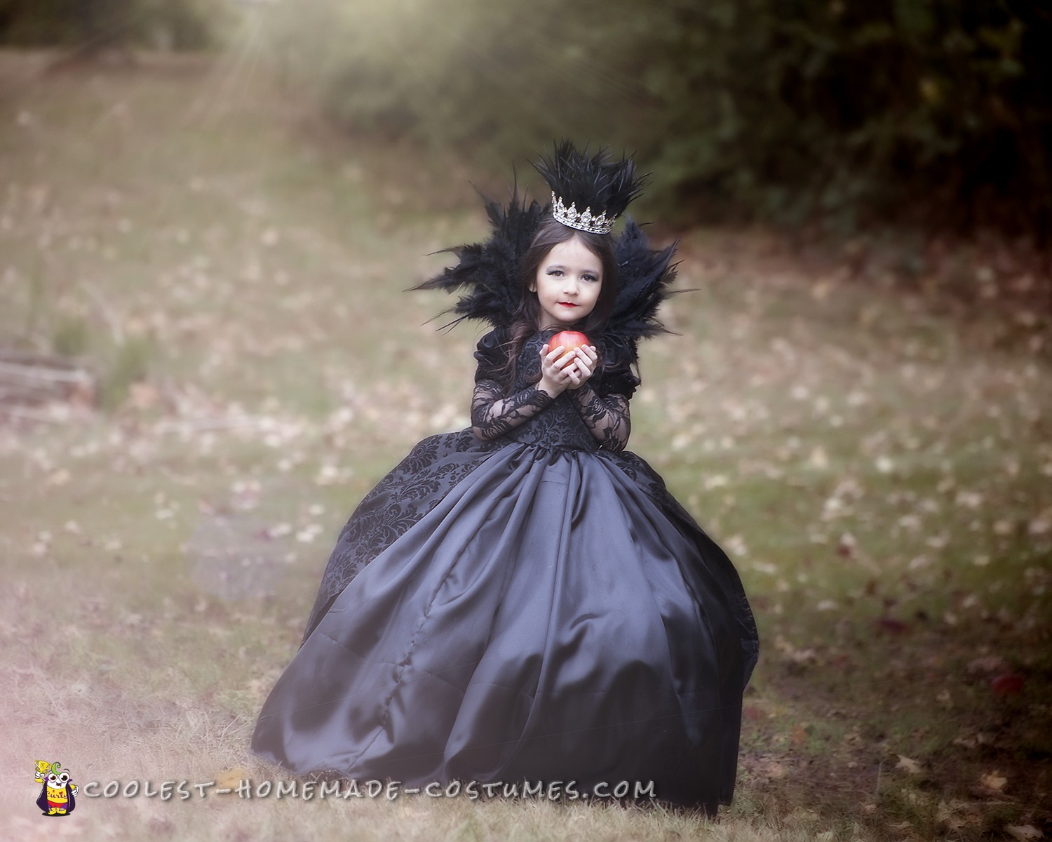evil queen costume kids