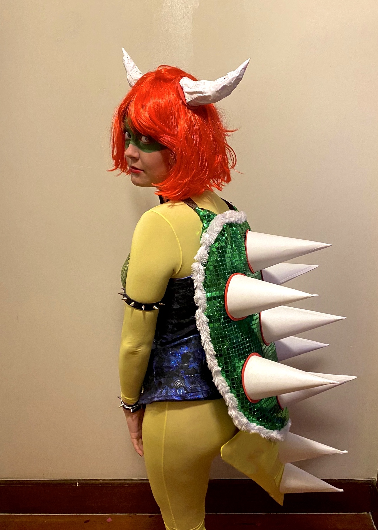 Easy Homemade Bowser Costume for Adults