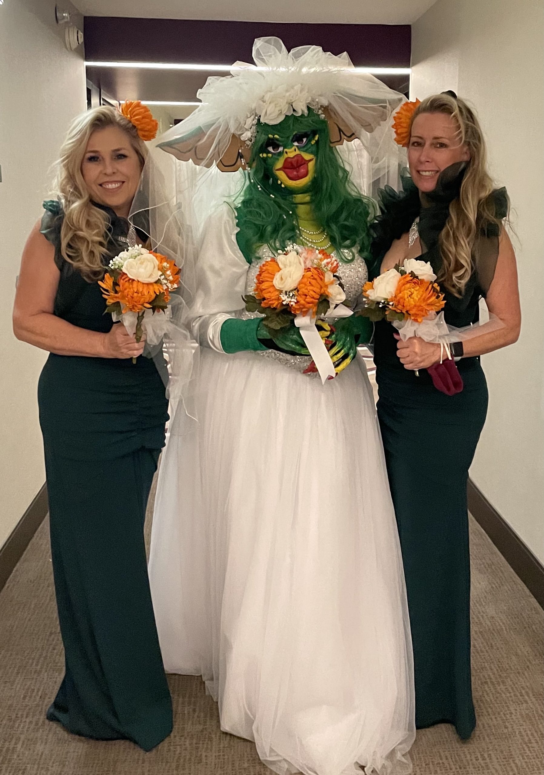 Coolest Homemade Bride Greta Gremlin Costume 