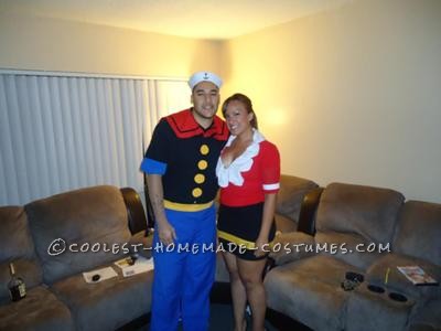 Coolest Popeye and Olive Oyl Couples Costume