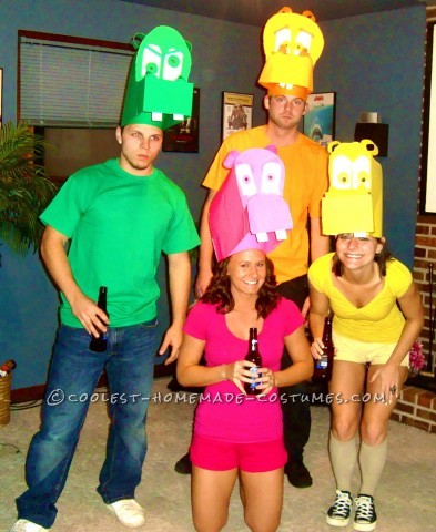 Awesome Hungry Hungry Hippos Group Costume