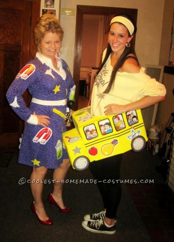 Fun Magic School Bus and Ms. Frizzle Halloween Costume