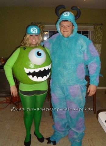 sully monsters inc costume diy
