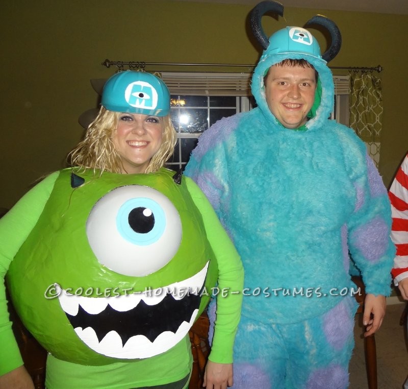 Awesome Mike and Sully Monsters Inc. Couples Costume
