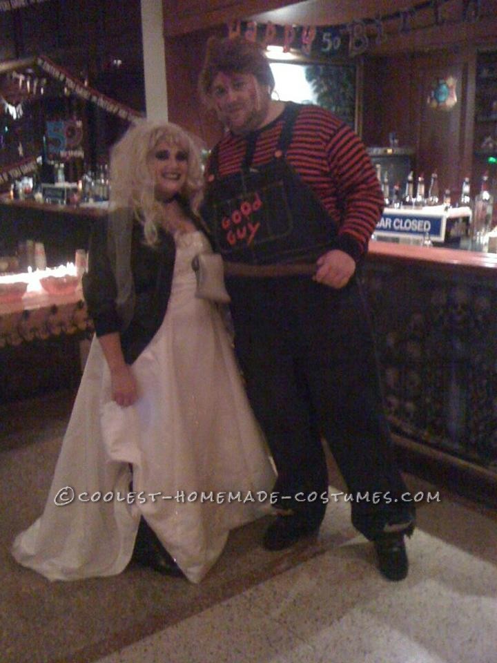 Coolest Chucky and His Bride Costumes  Bride costume, Chucky and his bride,  Chucky costume