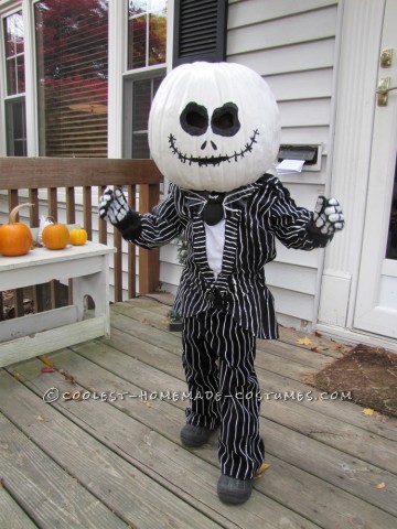 Coolest Homemade Jack the Pumpkin King Halloween Costume