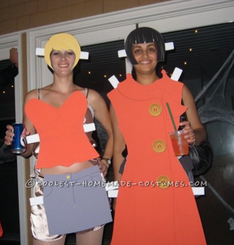 Awesome Inter-Changeable Paper Doll Costume