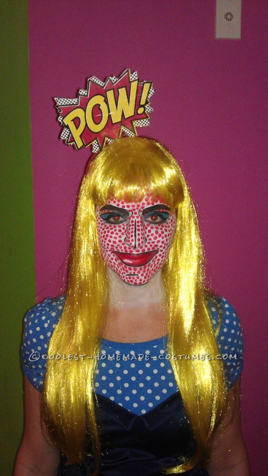 pop art woman costume