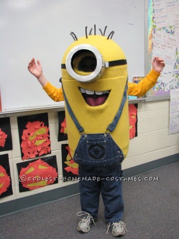 Coolest Homemade Despicable Me Minion Costume