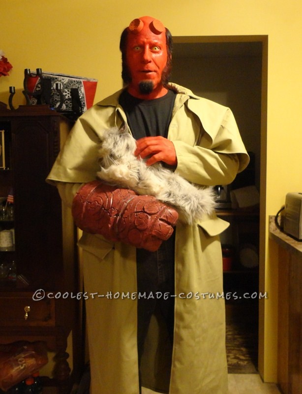 Coolest Home Made Hellboy Costume