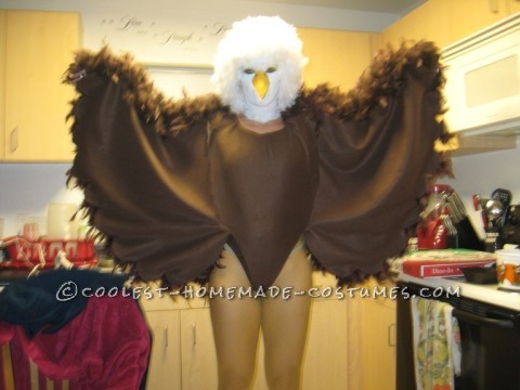 DIY Bald Eagle Costume  Eagle costume, Halloween costume contest