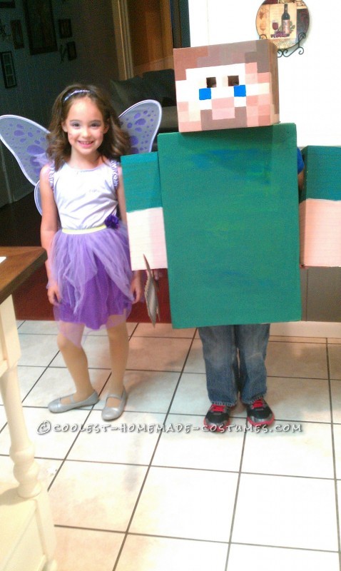 Coolest Homemade Minecraft Costume