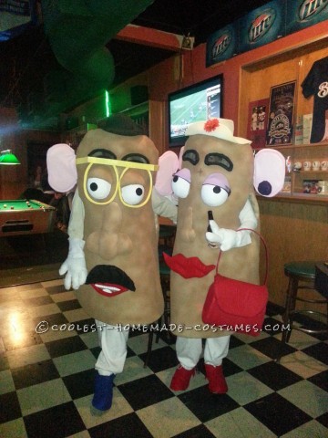 Coolest Mr. and Mrs. Potato Head Couple Halloween Costume