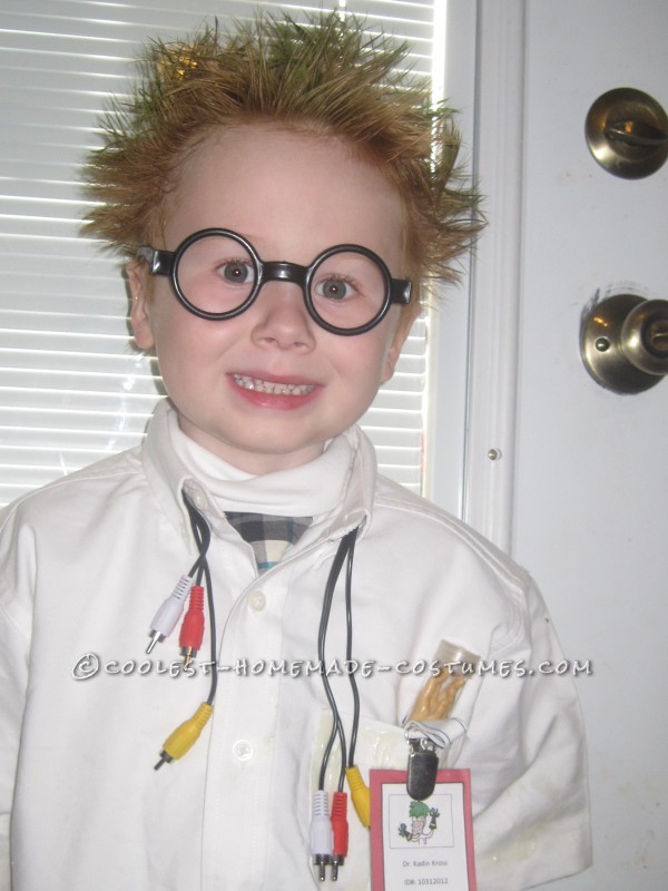 Cool Mad Scientist Costume for a Boy