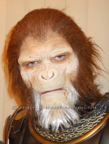 Epic Homemade Planet of the Apes Costume: General Thade Wants YOU!