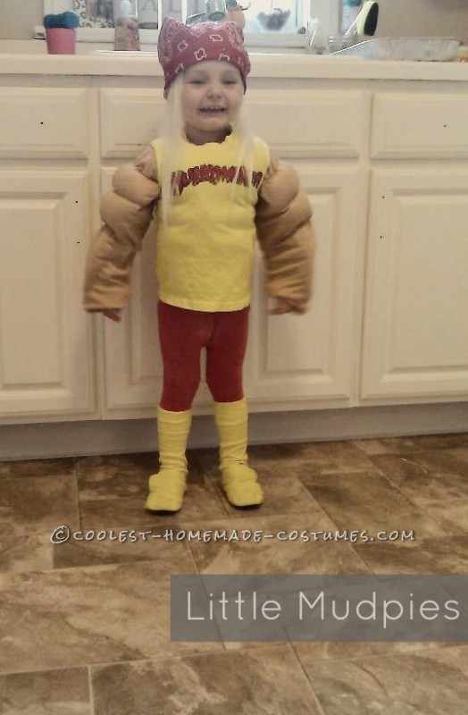 Coolest Hulk Hogan Costume for a 2 Year Old Boy