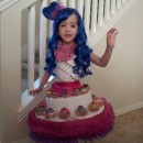 Cute Girl's Katy Perry and her Cupcake Dress Costume