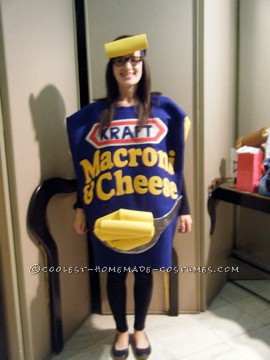 Homemade Kraft Macaroni and Cheese Costume
