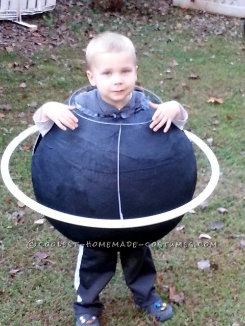 Great Saturn Boy Homemade Halloween Costume