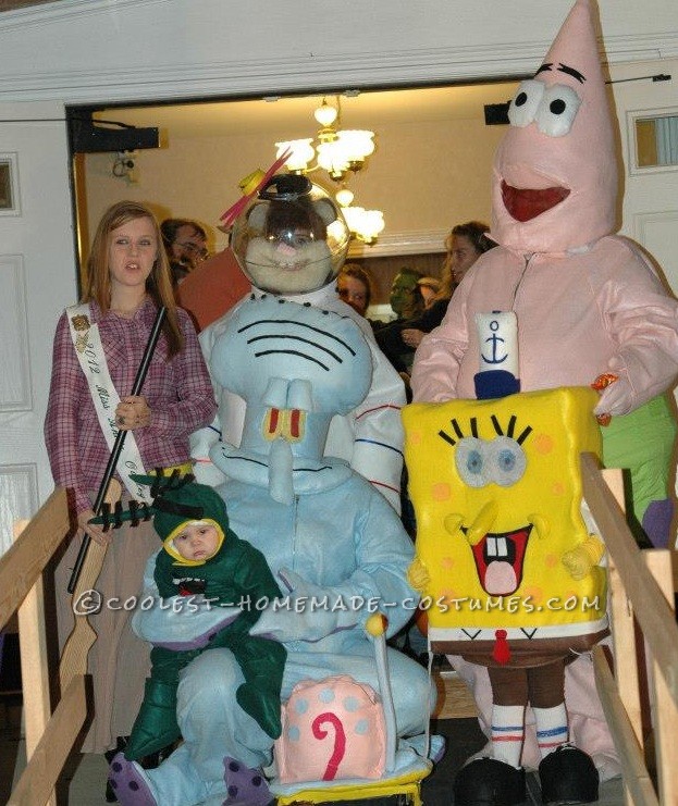 spongebob patrick and squidward costumes