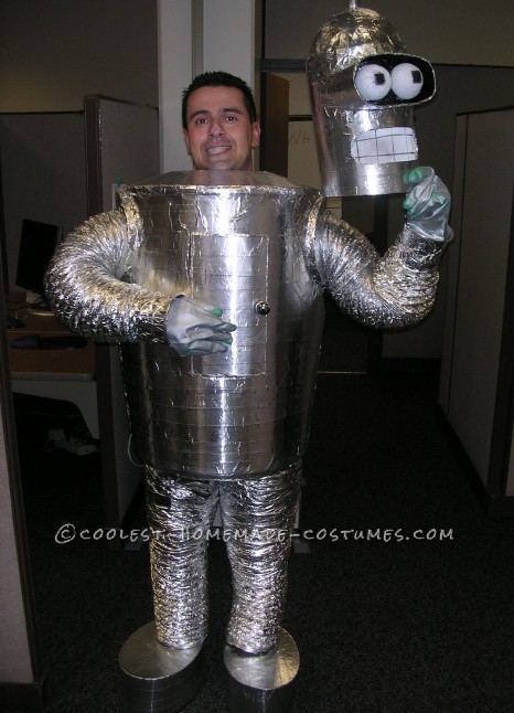 Homemade Bender (Futurama) Halloween Costume