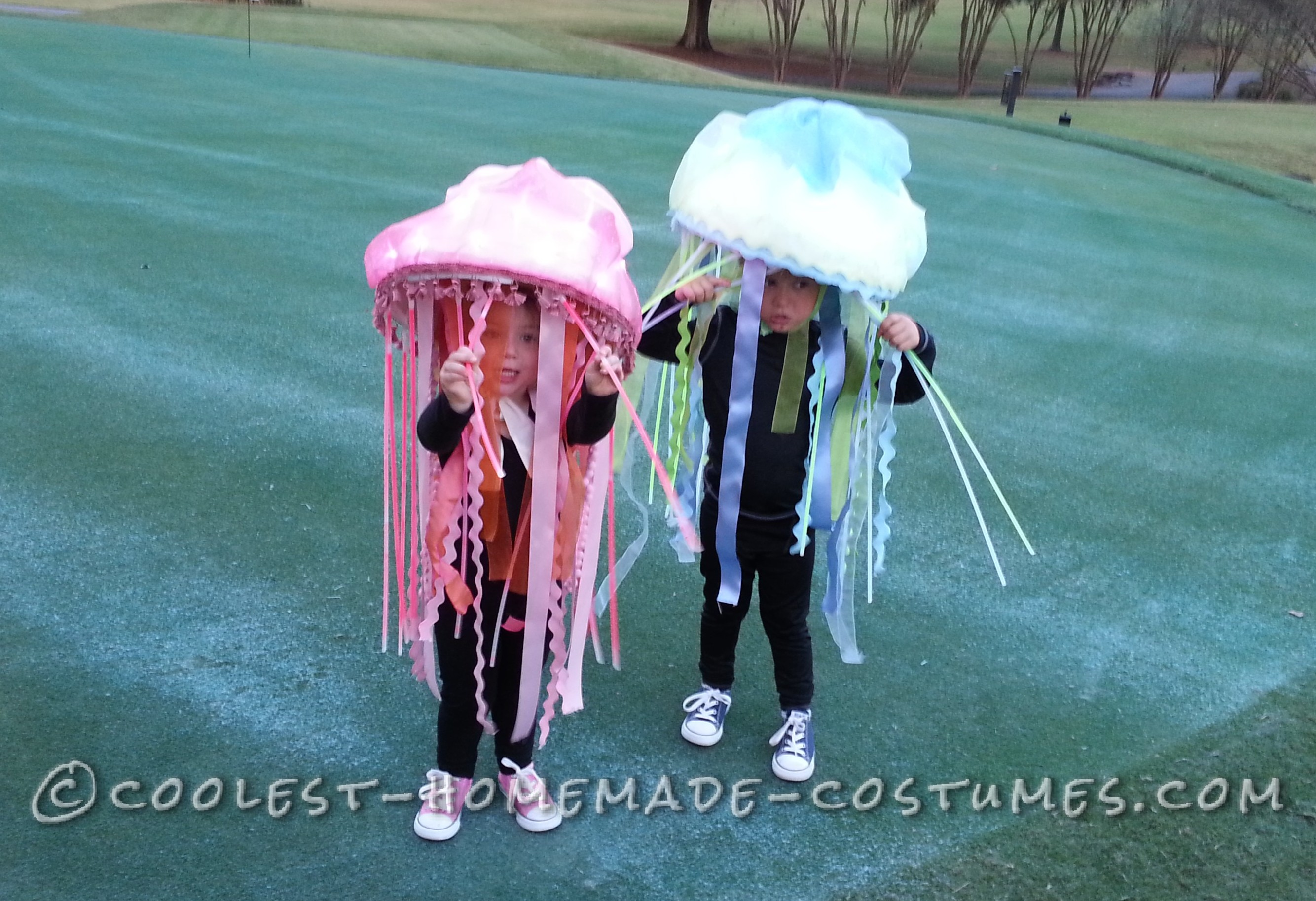 Easy Homemade Jellyfish Costume