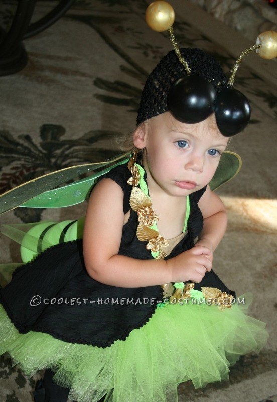 Easy and Amazing Homemade Lighted FireFly Costume for Anyone