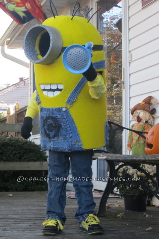 Coolest Little Despicable Me Minion Costume for a Boy