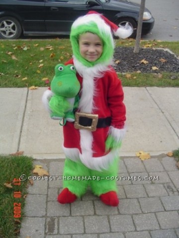 kid grinch costume