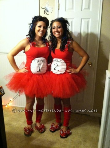 thing 1 and thing 2 tutu costumes