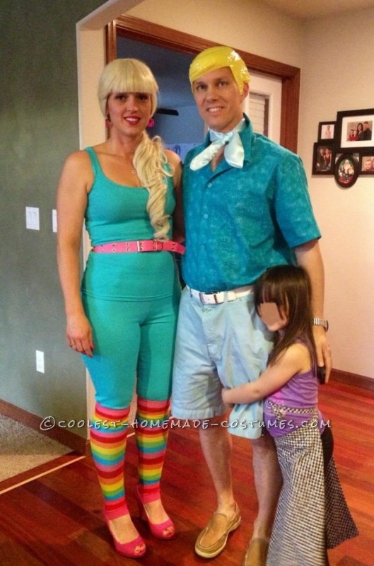 barbie and ken toy story costume