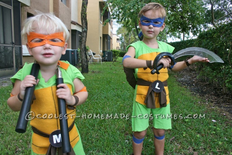 Coolest and Cheapest Homemade Ninja Turtle Costumes