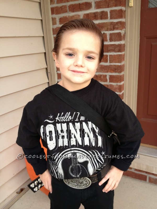 Cute Little Johnny Cash Costume