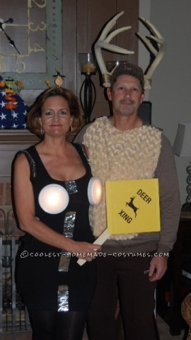 Deer Caught In Headlights Couple Costume