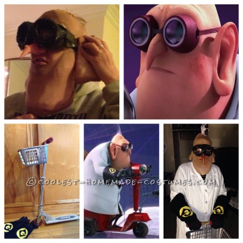 Custom Dr. Nefario Cosplay Costume from Despicable Me - CosplayFU