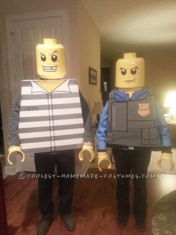lego cardboard costume